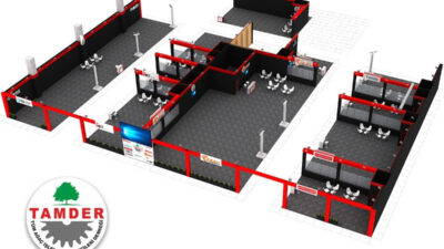 TAMDER Üyelesi Firmalar Tüyap Woodtech 2020 Fuarının 2. Holündeki Tamder Alanında Toplu Katılım Yapıyor