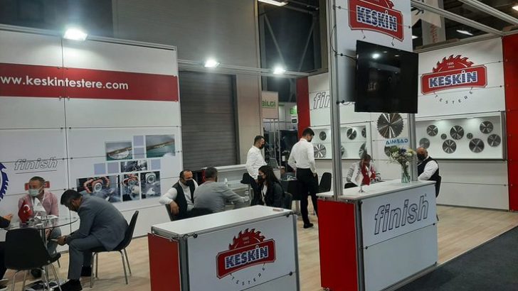 TAMDER Üyeleri Woodtech 2021 Fuarında : KESKİN TESTERE